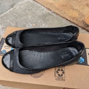 Coach Cecile monogram C ballerina flats size 12